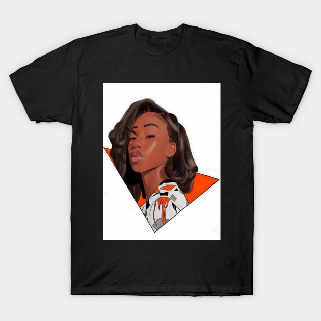 Melanin Glow T-Shirt by keia-malloy